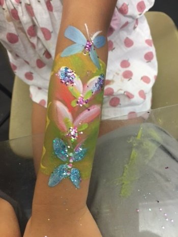 Fun Paintings On Arms